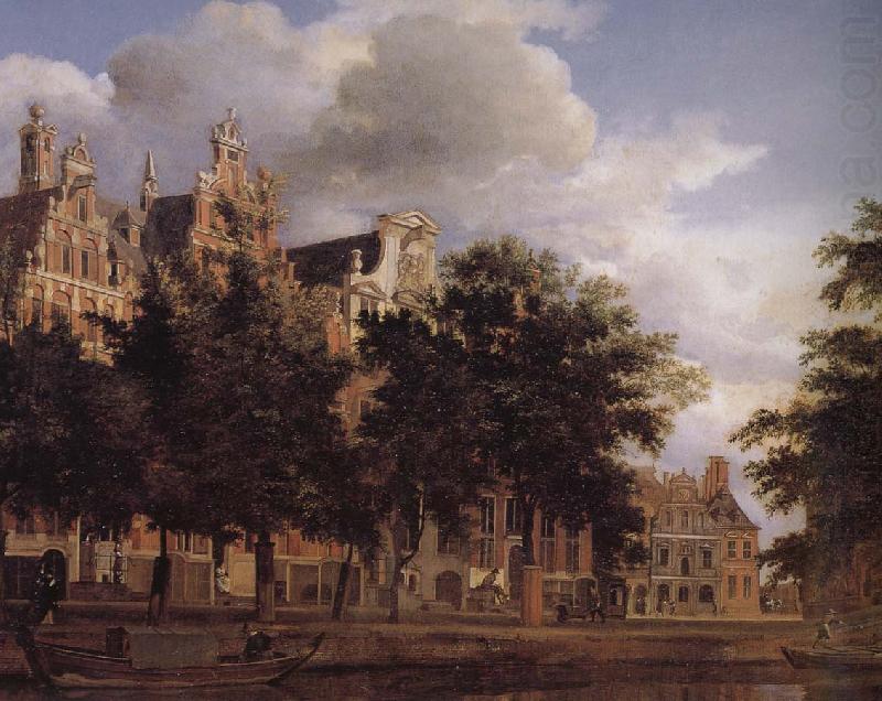 Canal house, Jan van der Heyden